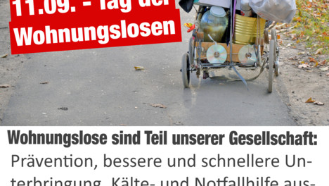 Sharepic Tag der Wohnungslosen